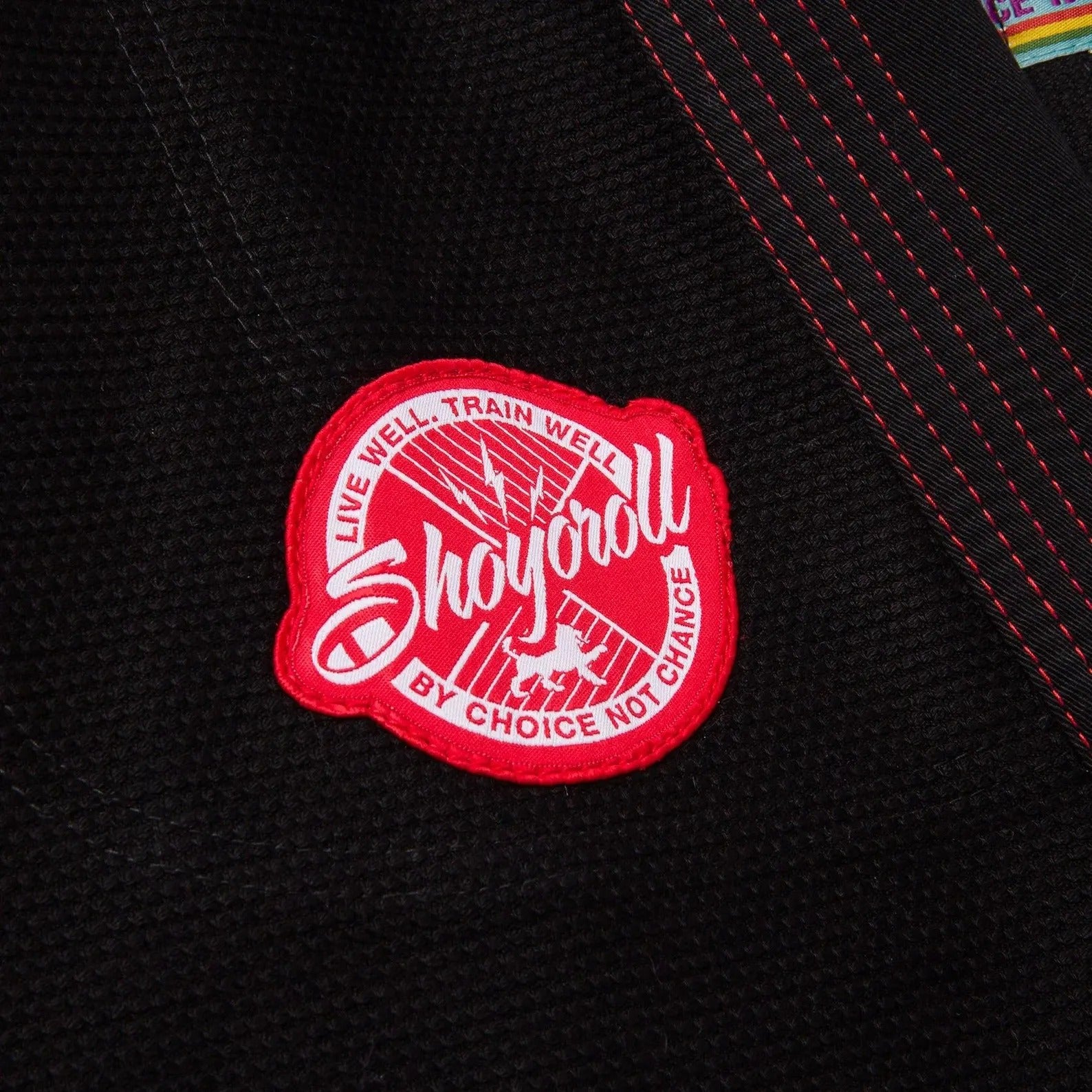 SHOYOROLL CARMINE COMPETITOR BLACK KIMONO / GI