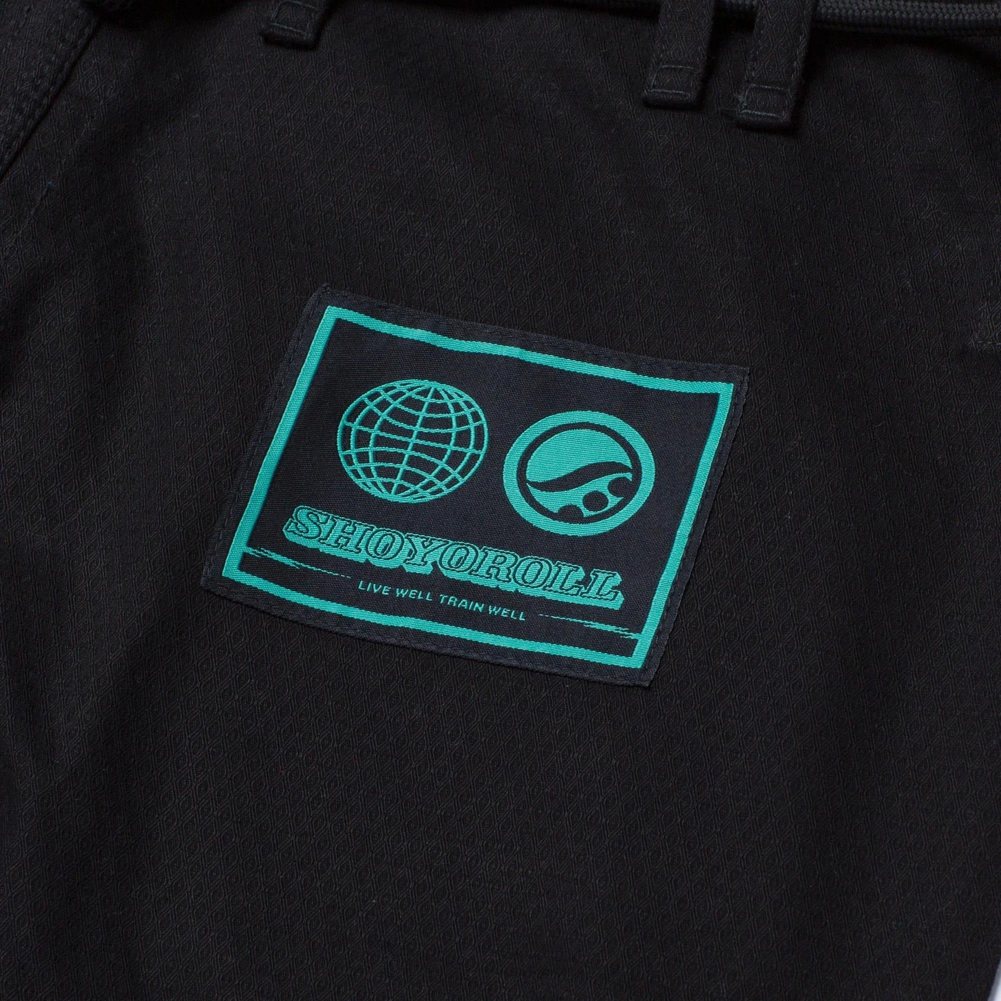 SHOYOROLL ALPINE COMPETITOR BJJ SCHWARZER KIMONO / GI