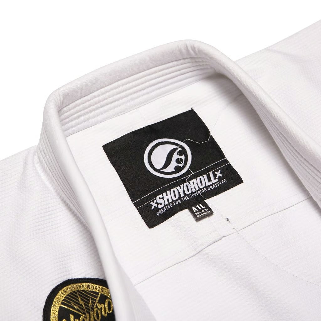 Shoyoroll Batch #103 Metallic Competitor Gold Jiu Jitsu Gi