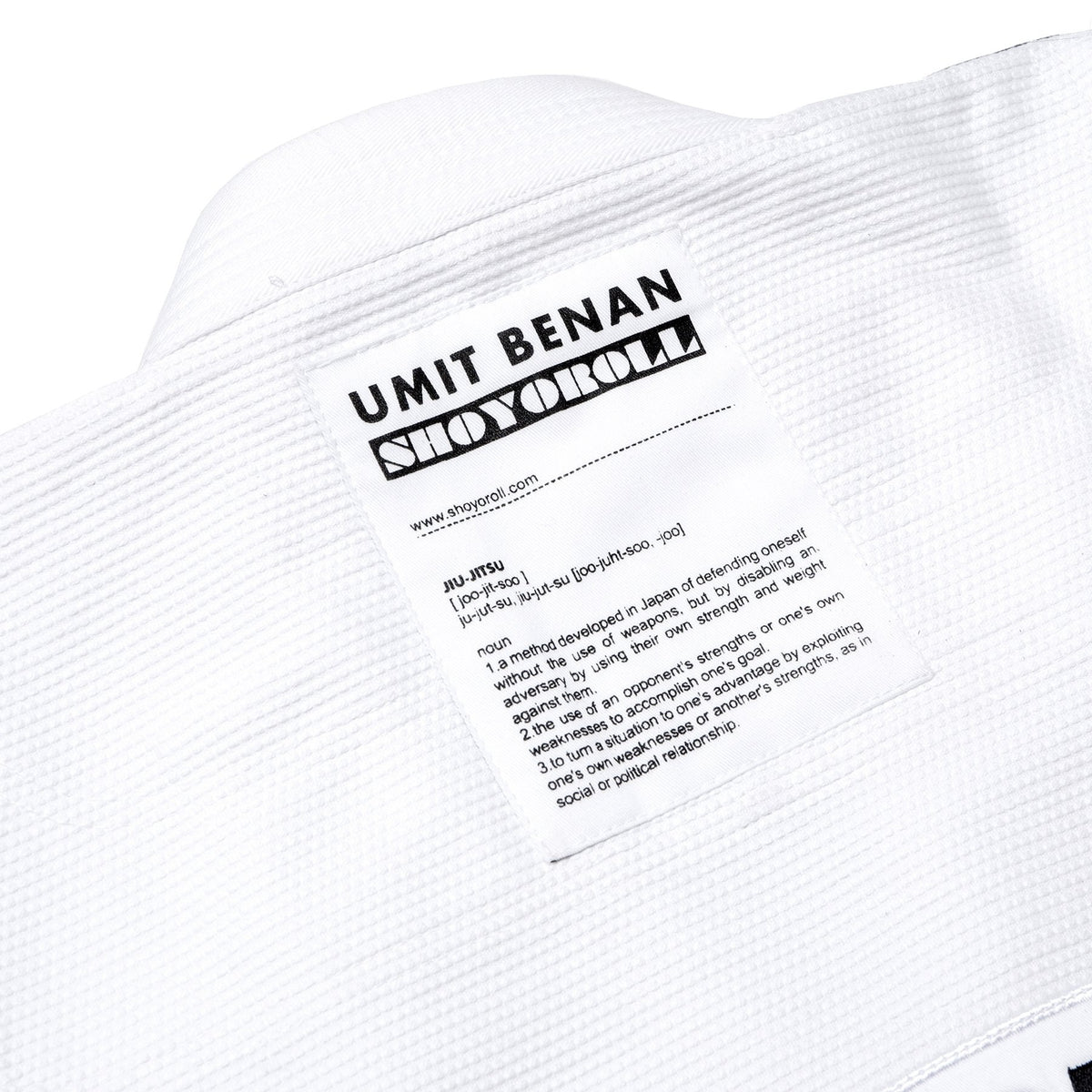Shoyoroll Batch #107 Umit Benan V1 Jiu Jitsu Kimono