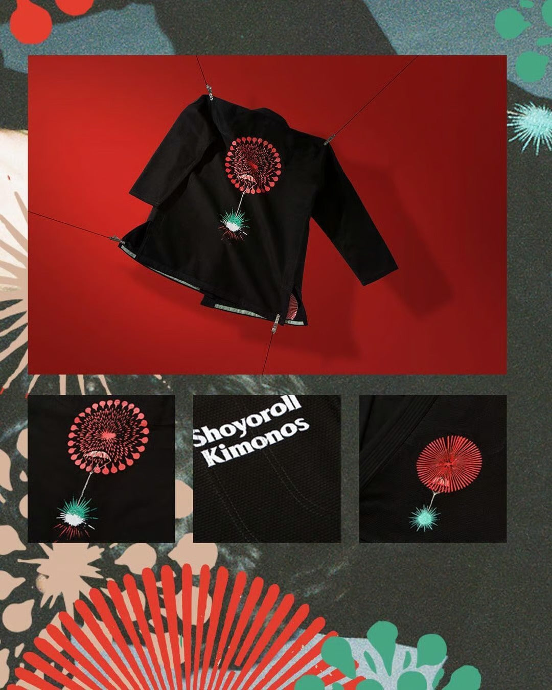 Shoyoroll Batch #126 Fireworks BJJ Kimono