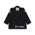 SHOYOROLL SAFIRE COMPETITOR BJJ PREMIUM PEARL WEAVE SCHWARZER KIMONO / GI