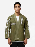 SHOYOROLL BATCH 113 WTAPS KIMONO AUTÉNTICO BJJ KIMONO / GI VERDE OLIVA