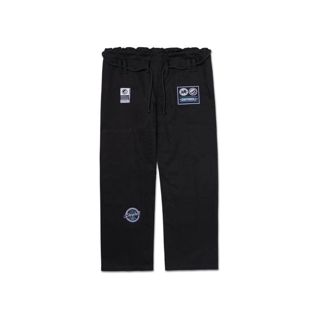 SHOYOROLL SAFIRE COMPETITOR BJJ PREMIUM PEARL WEAVE SCHWARZER KIMONO / GI