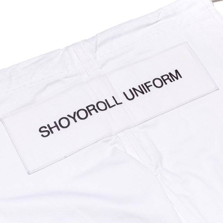 Shoyoroll Batch #92 Rebel Applique White BJJ Gi