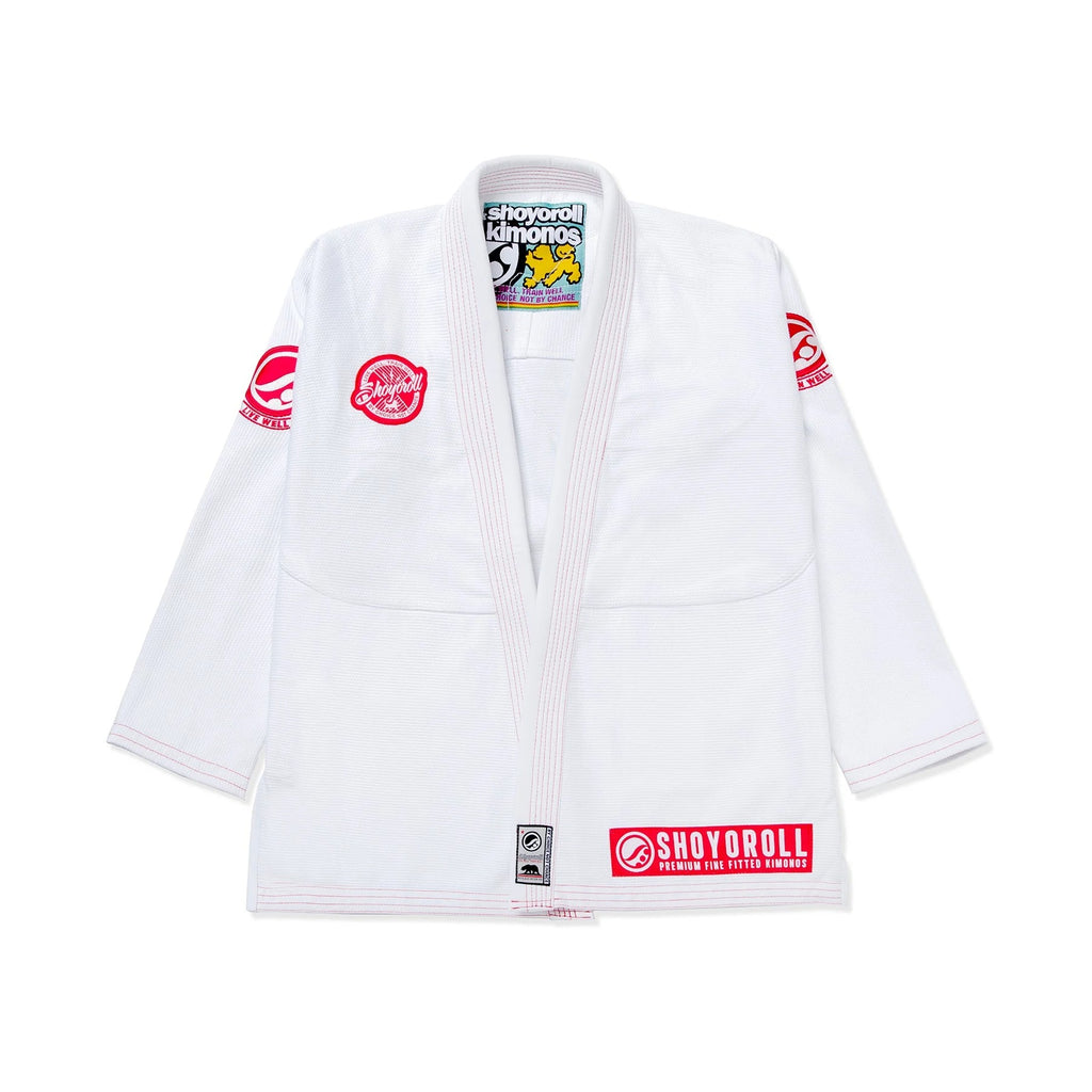 Shoyoroll Carmine Competitor BJJ Gi – White
