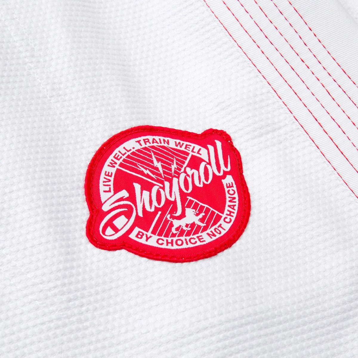 Shoyoroll Carmine Competitor BJJ Gi – White
