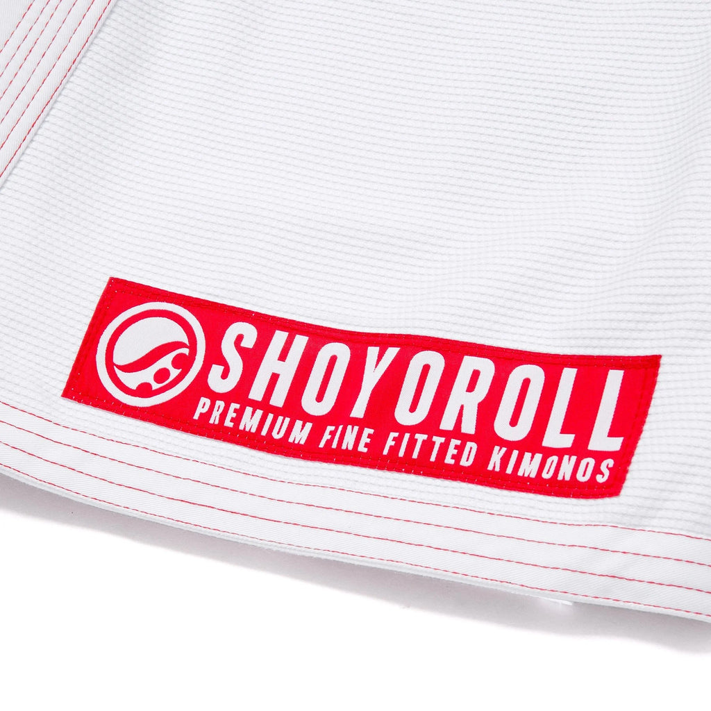 Shoyoroll Carmine Competitor BJJ Gi – White