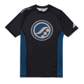 Shoyoroll Competitor 21 Blue Night Short Sleeve BJJ Rash Guard