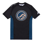 Shoyoroll Competitor 21 Blue Night Short Sleeve BJJ Rash Guard