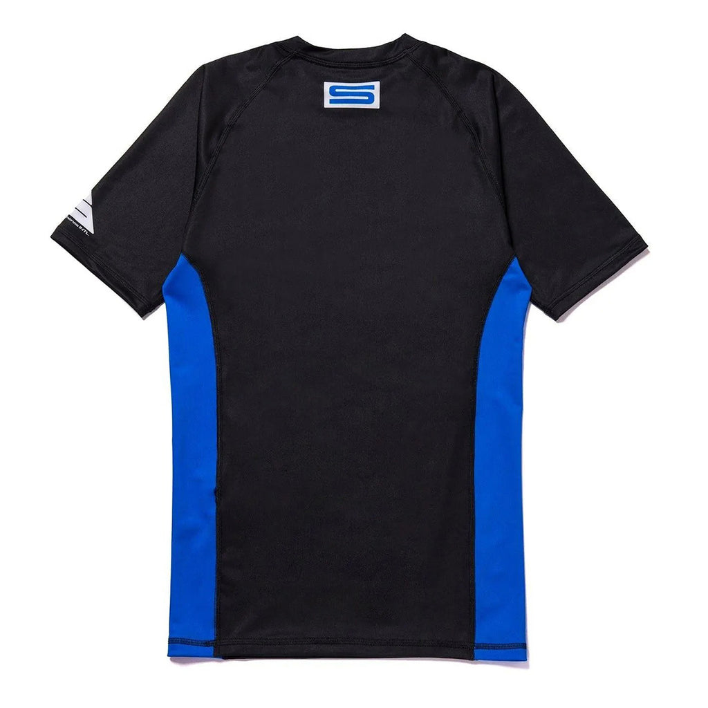 Shoyoroll Competitor 21 Blue Short Sleeve BJJ Rash Guard