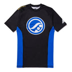 Shoyoroll Competitor 21 Blue Short Sleeve BJJ Rash Guard