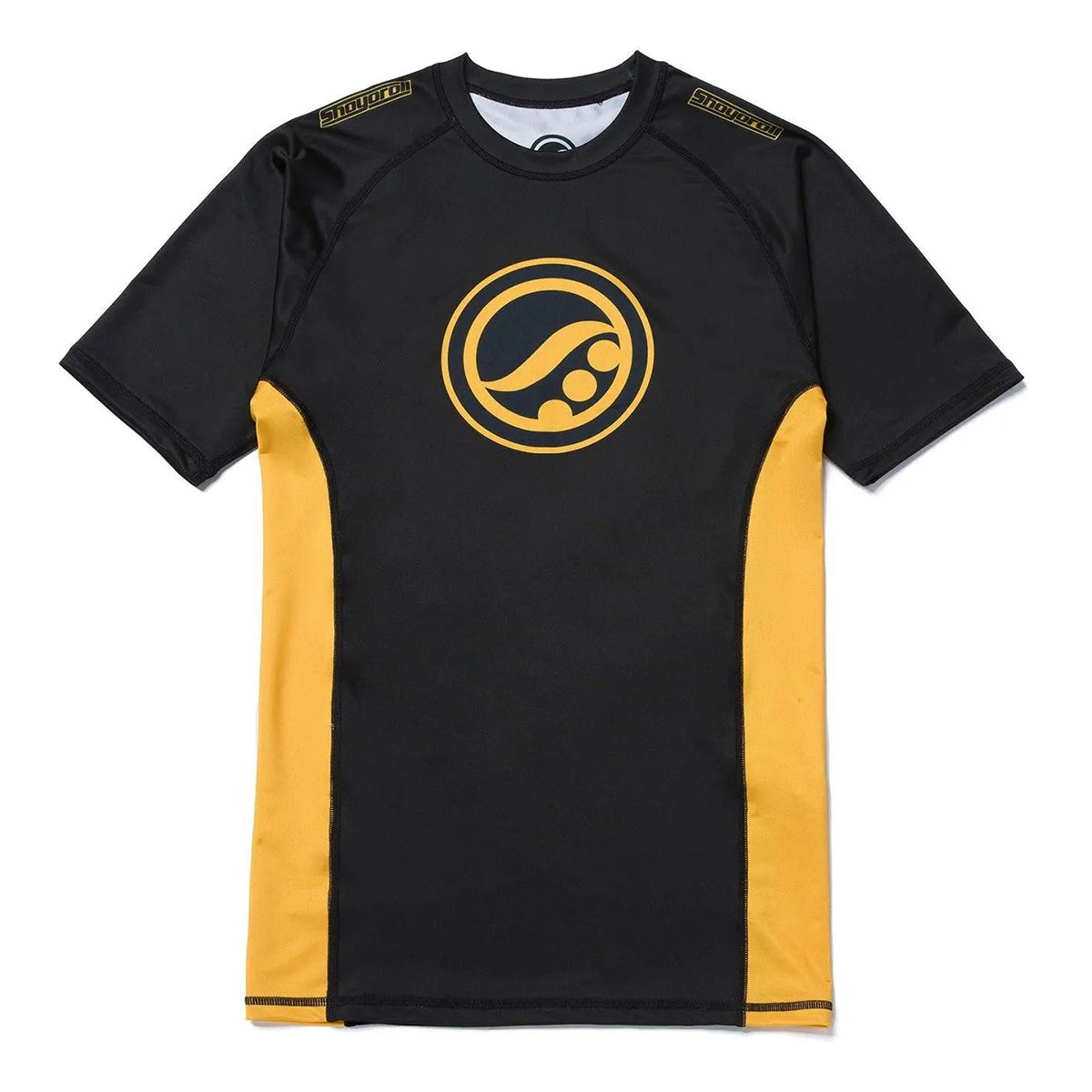 Shoyoroll Competitor 21 Yellow Short Sleeve BJJ Rash Guard