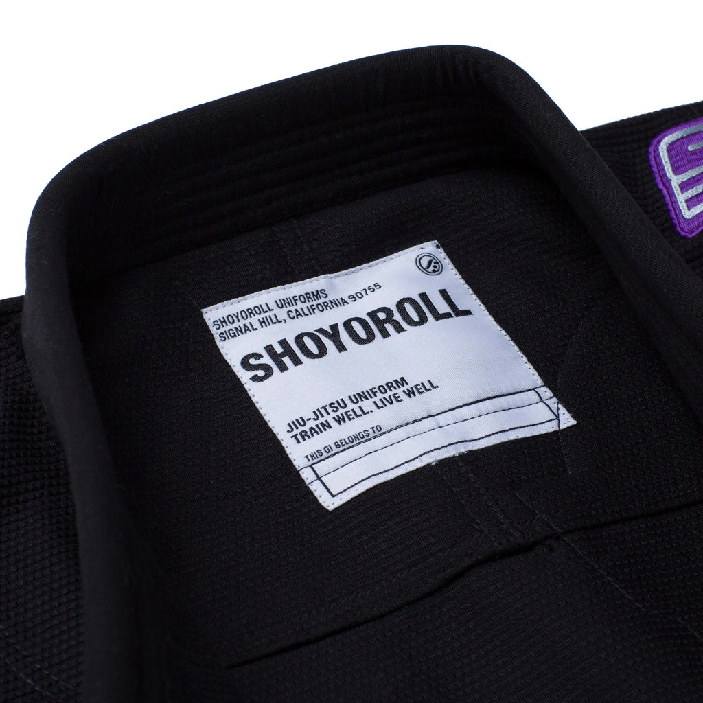Shoyoroll Grape Competitor BJJ Gi – Black