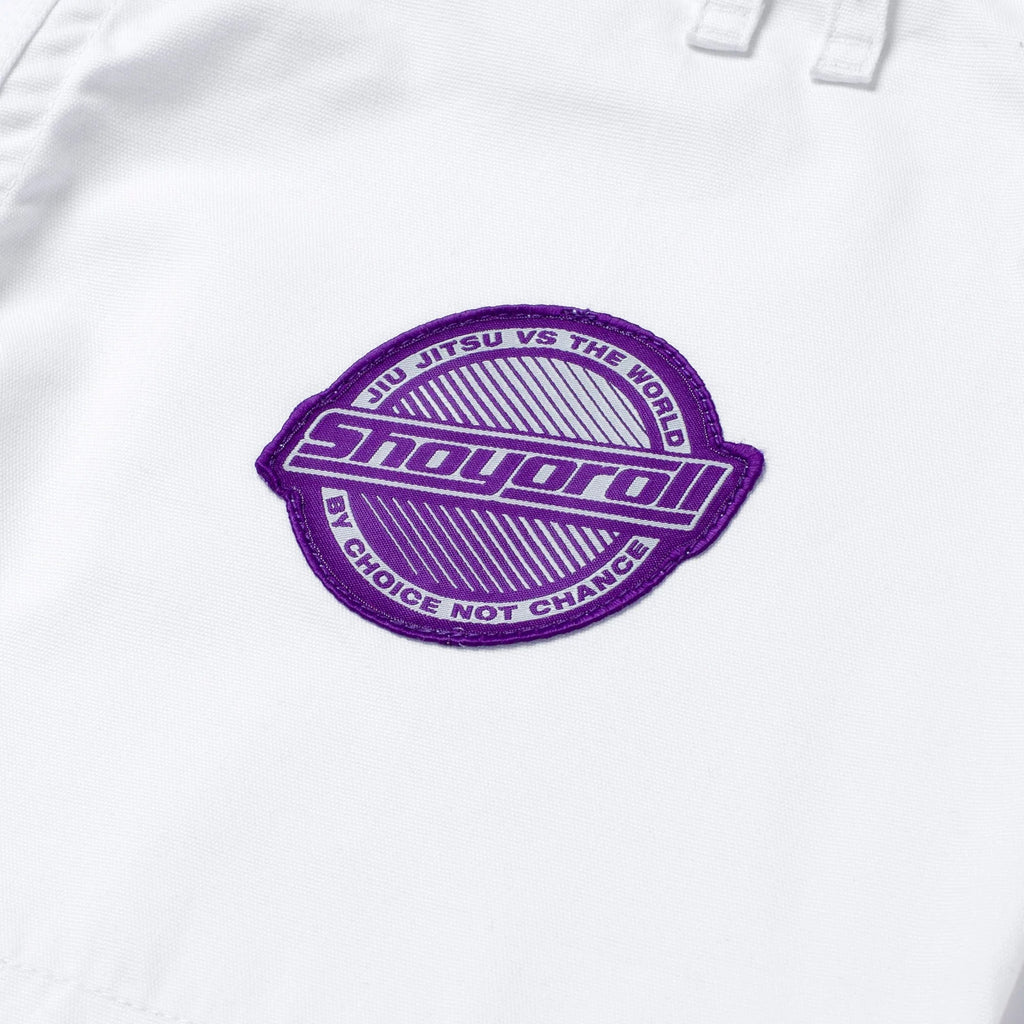 Shoyoroll Grape Competitor BJJ Gi – White