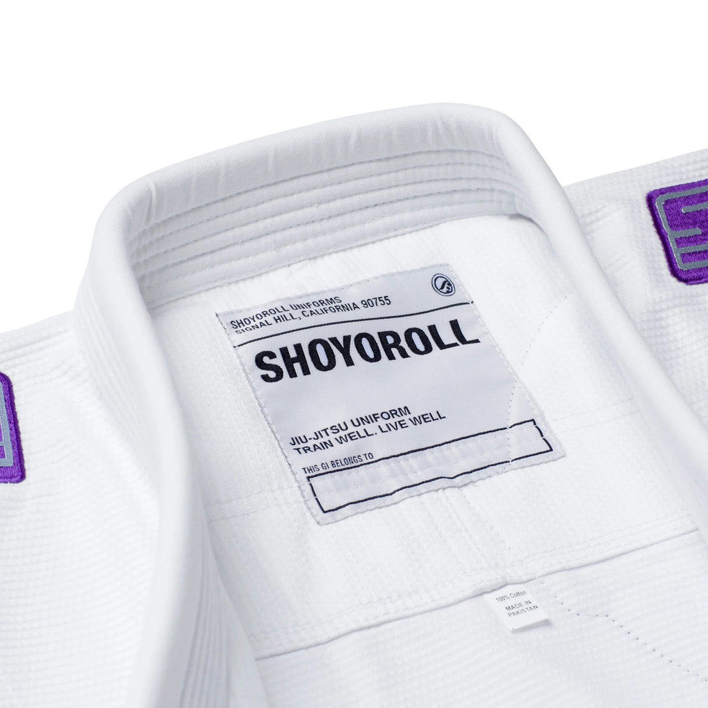 Shoyoroll Grape Competitor BJJ Gi – White