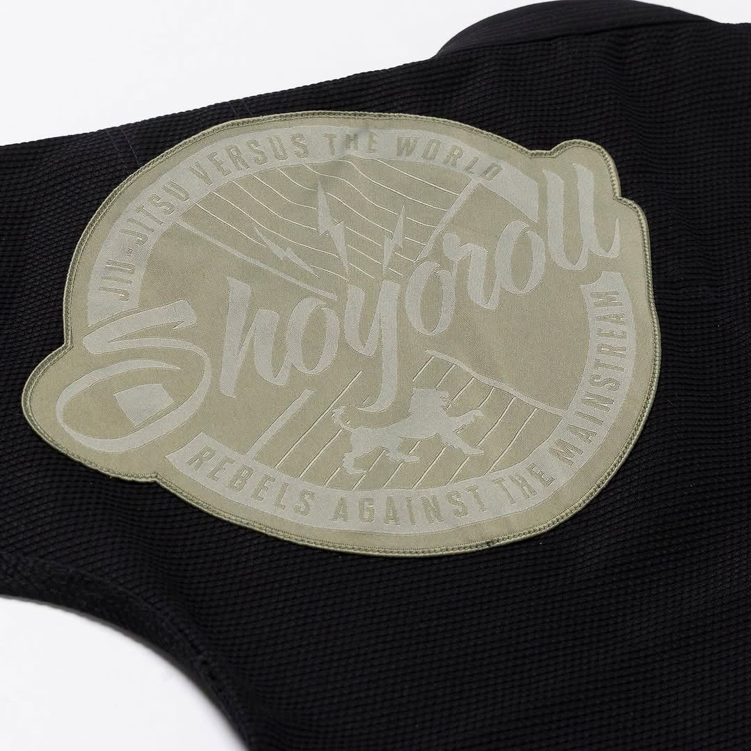Shoyoroll Olive Competitor BJJ Gi – Black