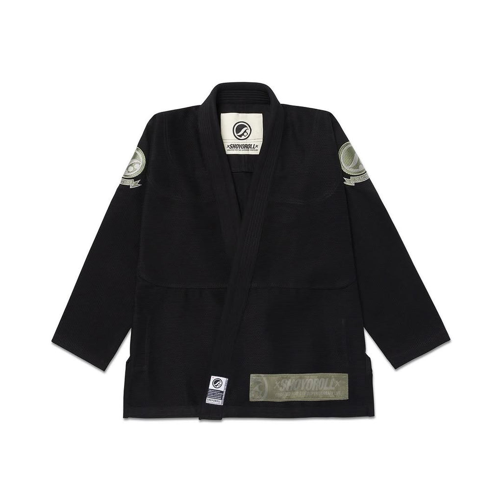 Shoyoroll Olive Competitor BJJ Gi – Black