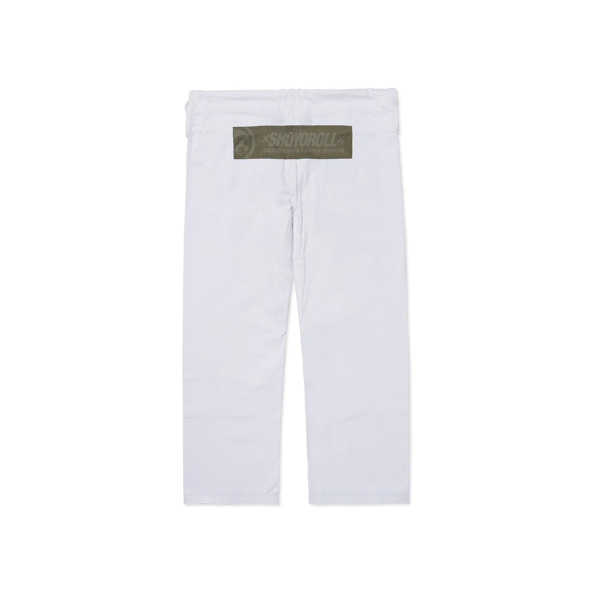 Shoyoroll Olive Competitor BJJ Gi – White