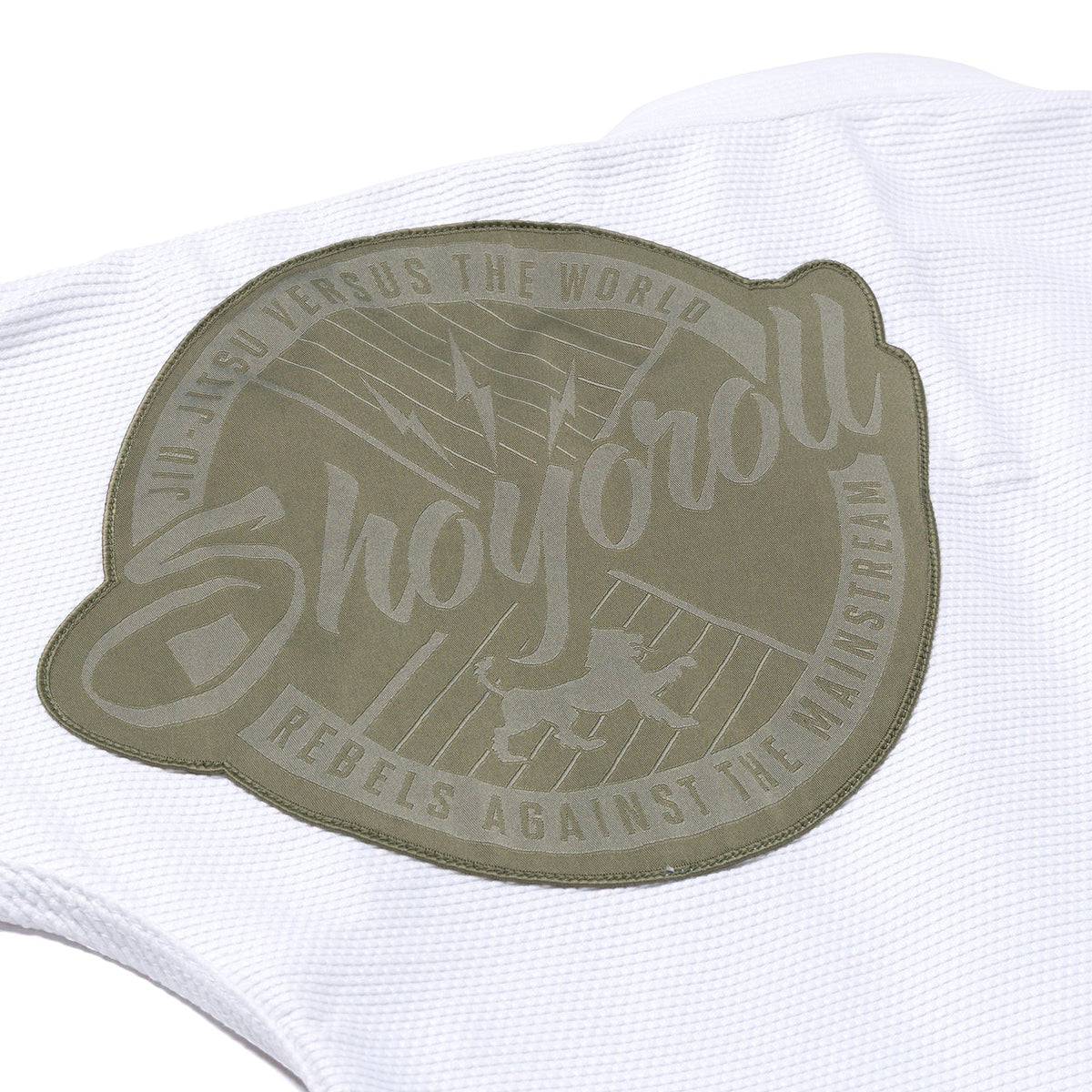 Shoyoroll Olive Competitor BJJ Gi – White