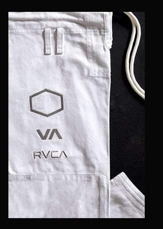 Shoyoroll RVCA x Shoyoroll BJJ Gi – White
