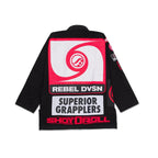 SHOYOROLL FEDERATION V4 BATCH 24 BRASILIANISCHES JIU-JITSU SCHWARZER KIMONO / GI