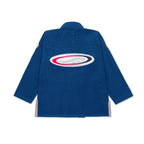 SHOYOROLL STYLE BJJ SUPERLITE JIU JITSU - 450 GSM PEARL WEAVE BLAUER KIMONO /