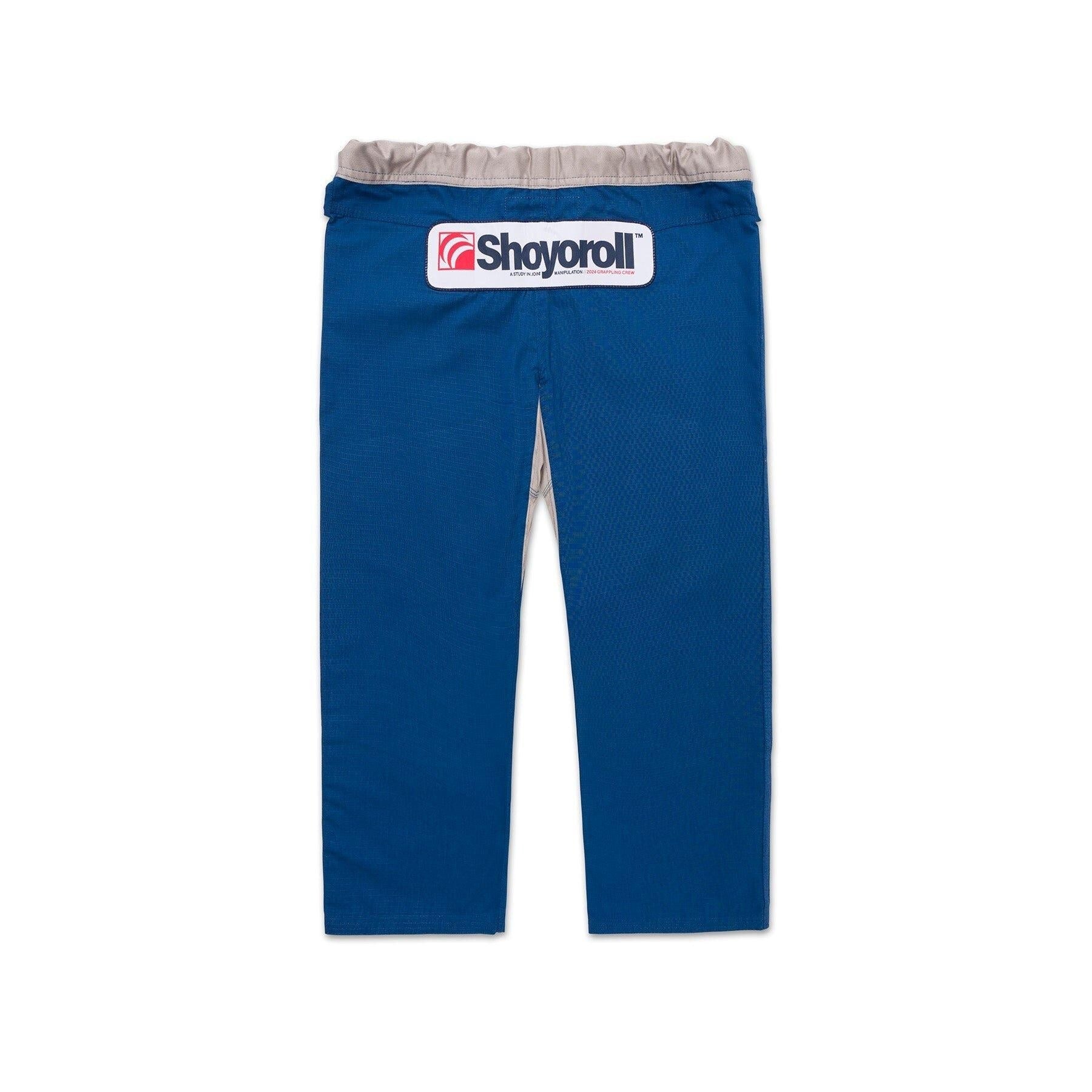 SHOYOROLL STYLE BJJ SUPERLITE JIU JITSU - 450 GSM PEARL WEAVE BLUE KIMONO /