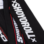 SHOYOROLL FEDERATION V4 BATCH 24 BRASILIANISCHES JIU-JITSU SCHWARZER KIMONO / GI