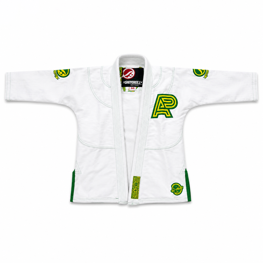 Shoyoroll x Albino & Preto Batch #25 Creative Transitions White BJJ Gi