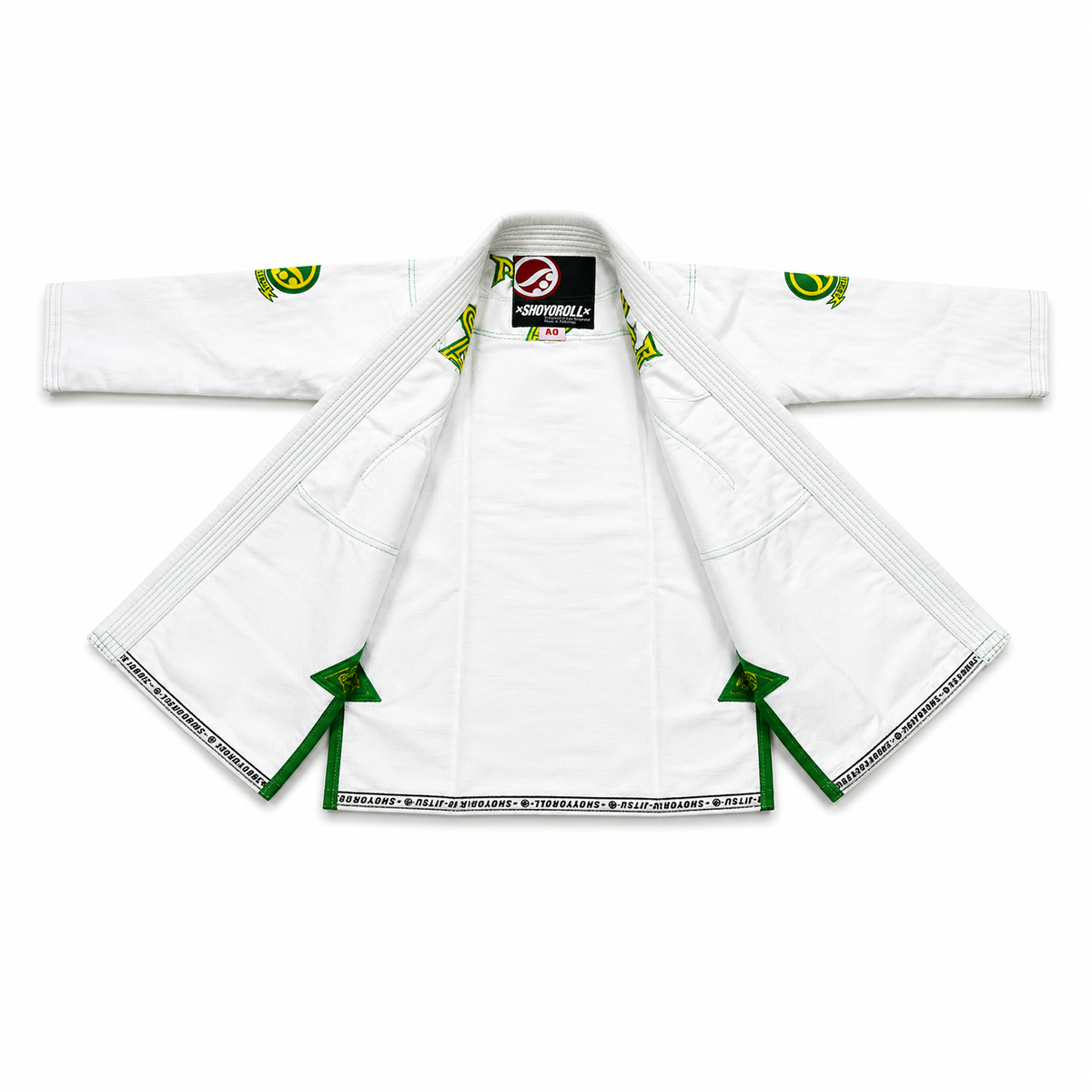 Shoyoroll x Albino & Preto Batch #25 Creative Transitions White BJJ Gi