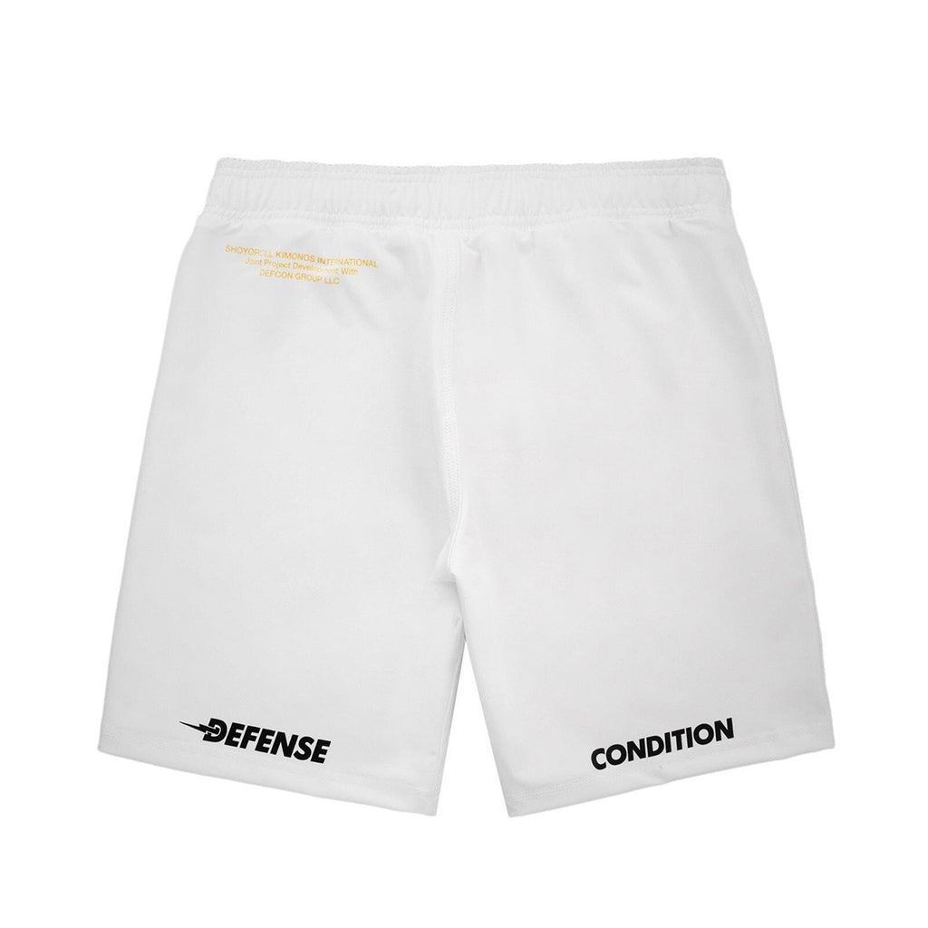 Shoyoroll x Defcon White No-Gi Grappling Shorts