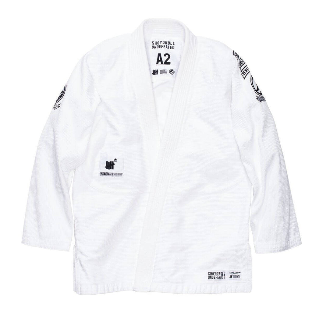 Shoyoroll x Undefeated Batch #31 UND White BJJ Gi