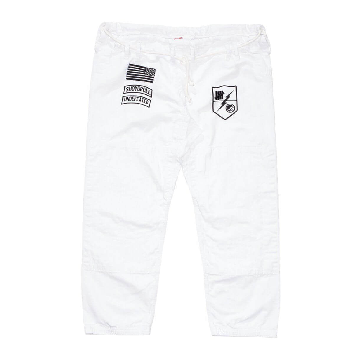 Shoyoroll x Undefeated Batch #31 UND White BJJ Gi