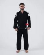 KINGZ SPORT JIU JITSU - KIMONO / GI NEGRO - AZUL - BLANCO