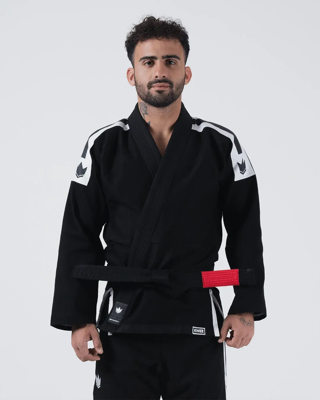 KINGZ SPORT JIU JITSU - SCHWARZER - BLAUER - WEISSER KIMONO / GI