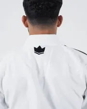 KINGZ SPORT JIU JITSU - KIMONO / GI NEGRO - AZUL - BLANCO