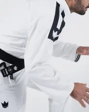 KINGZ SPORT JIU JITSU - KIMONO / GI NEGRO - AZUL - BLANCO
