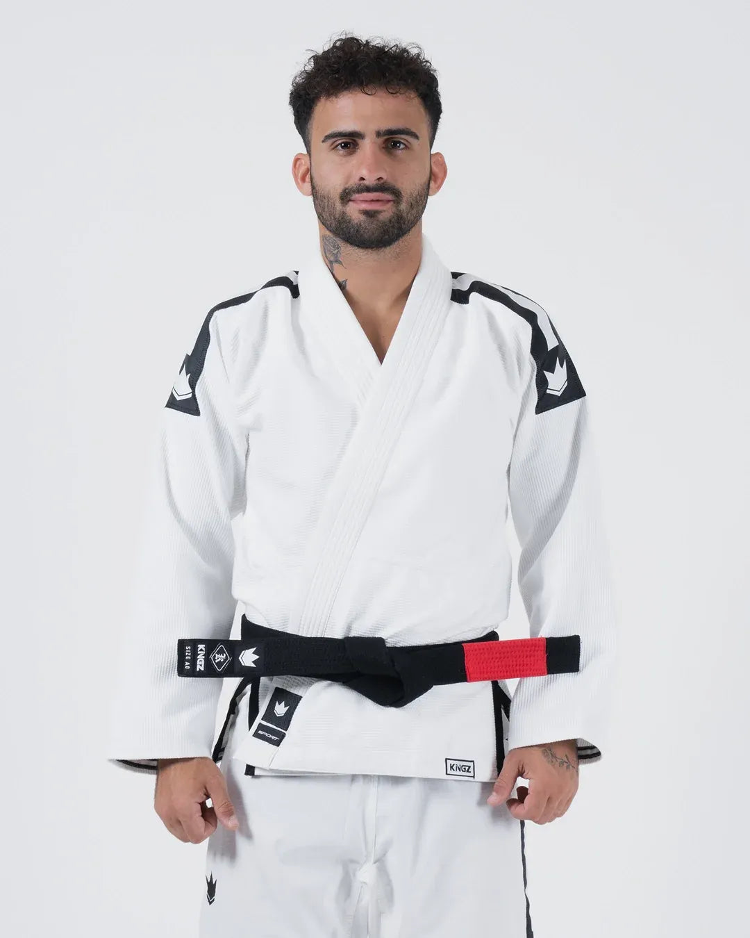 KINGZ SPORT JIU JITSU - SCHWARZER - BLAUER - WEISSER KIMONO / GI