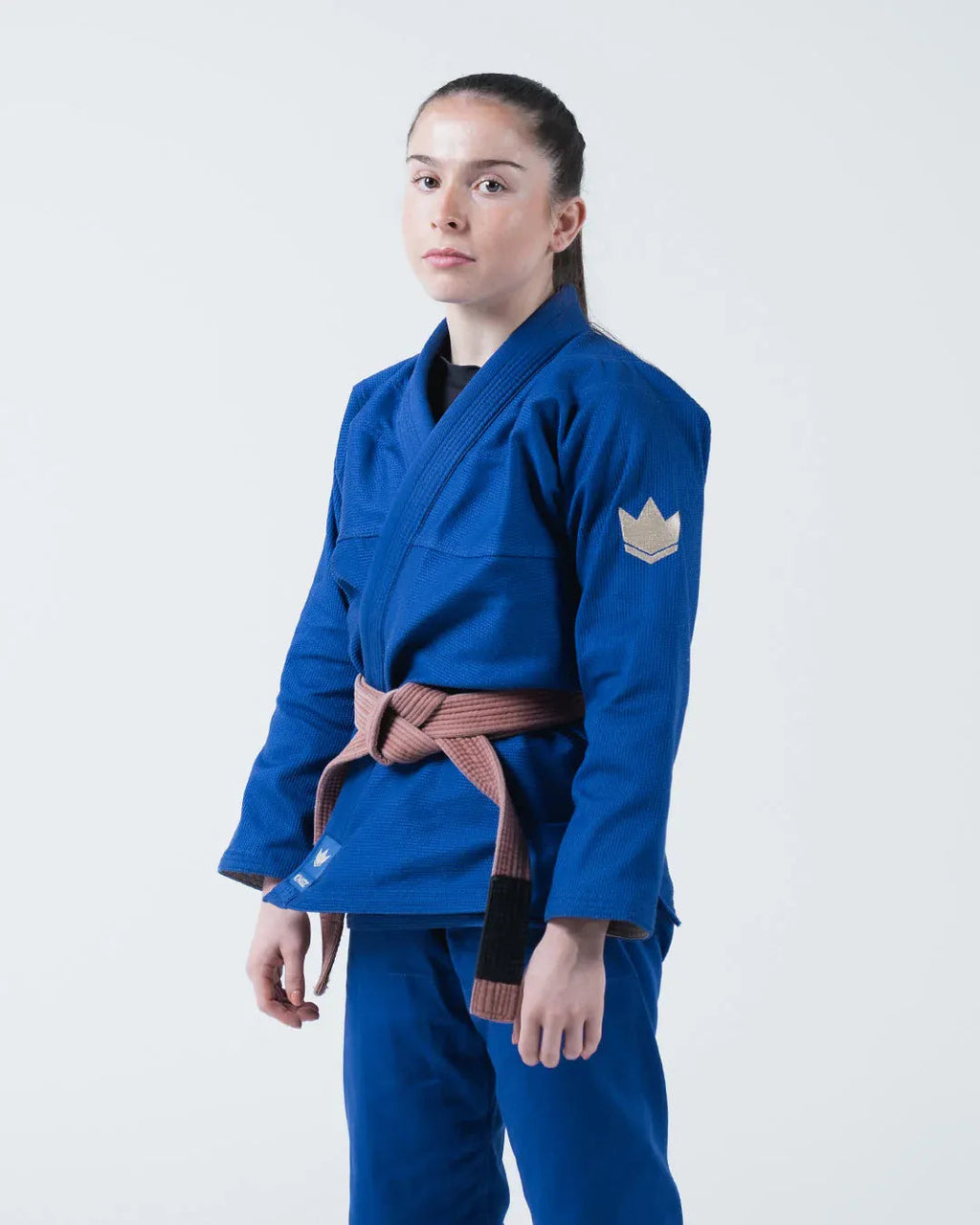 KIMONO / GI KINGZ THE ONE V2 JIU JITSU PARA MUJER - NEGRO - AZUL - BLANCO