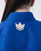 KIMONO / GI KINGZ THE ONE V2 JIU JITSU PARA MUJER - NEGRO - AZUL - BLANCO