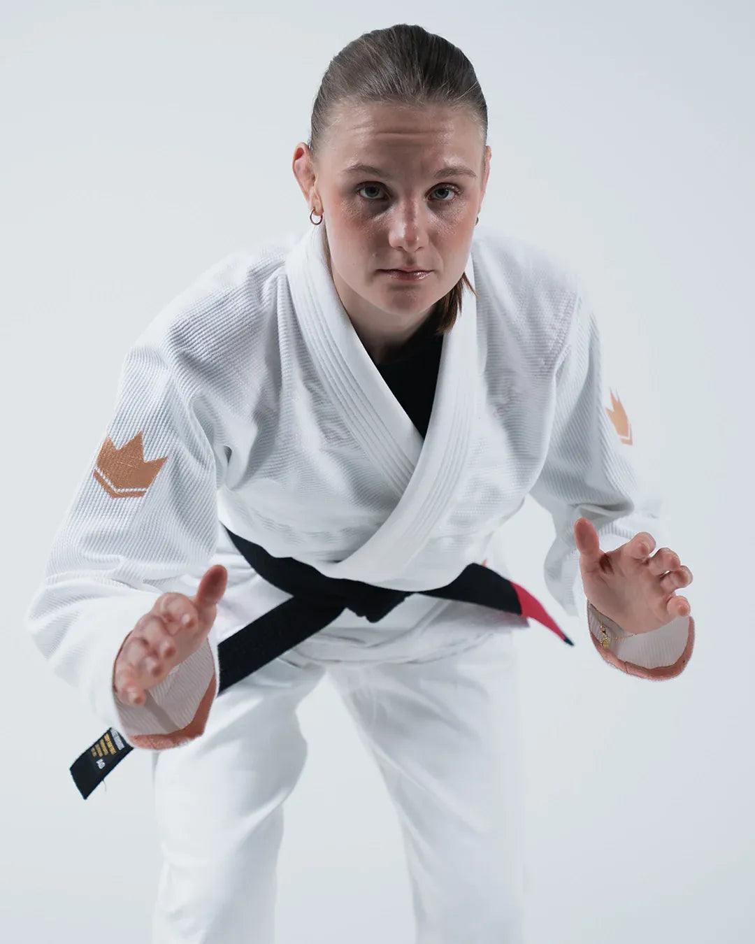 KIMONO / GI KINGZ THE ONE V2 JIU JITSU PARA MUJER - NEGRO - AZUL - BLANCO