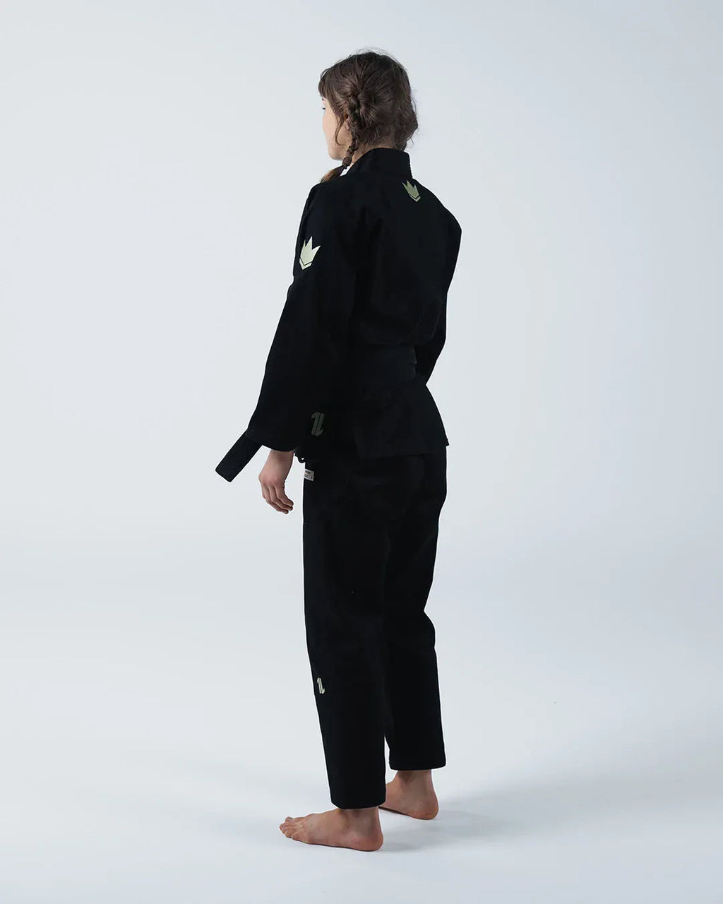 KIMONO / GI KINGZ THE ONE V2 JIU JITSU PARA MUJER - NEGRO - AZUL - BLANCO