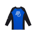 ALBINO & PRET LS RANKED BLUE RASHGUARD