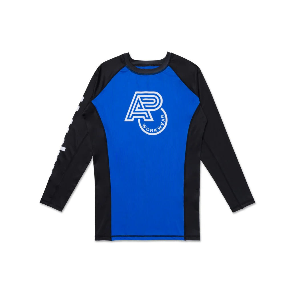 ALBINO & PRET LS RANKED BLUE RASHGUARD