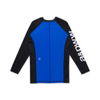 ALBINO & PRET LS RANKED BLUE RASHGUARD