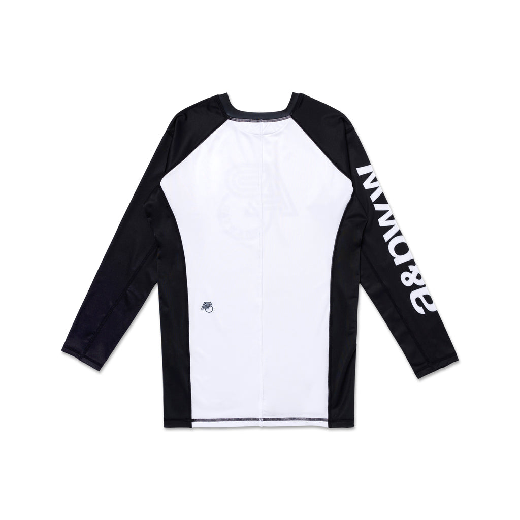 ALBINO & PRET LS RANKED WHITE RASHGUARD
