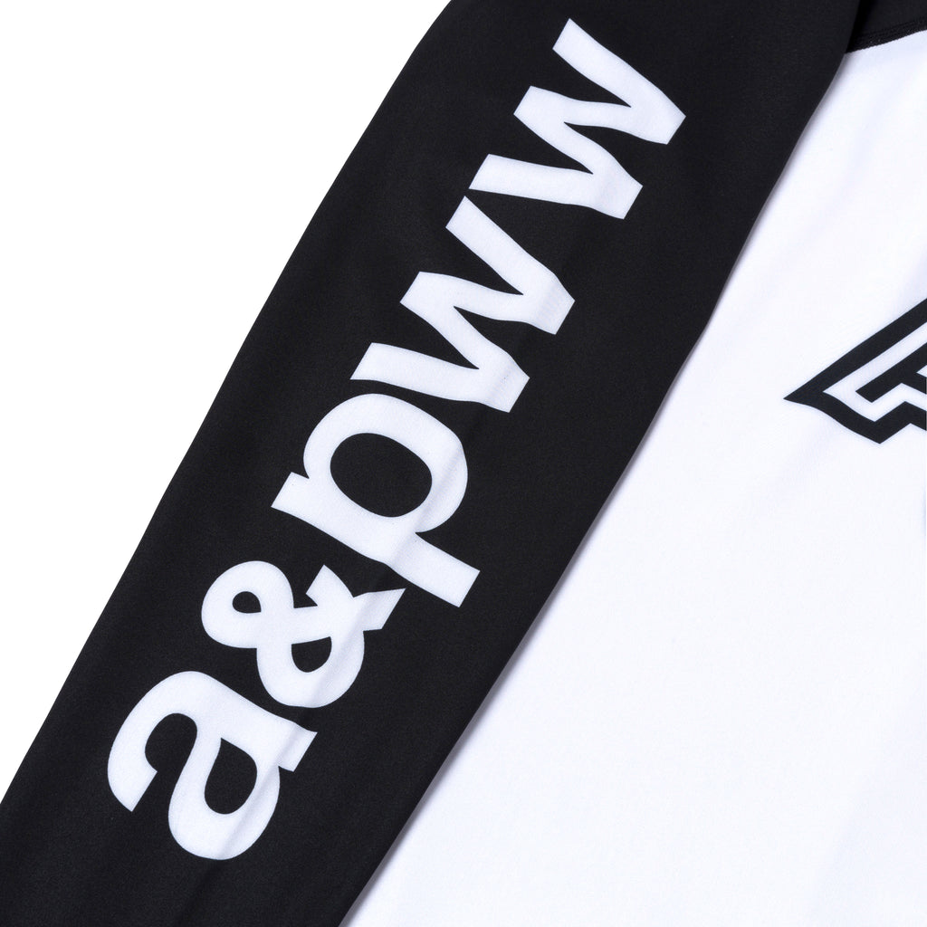 ALBINO & PRET LS RANKED WHITE RASHGUARD
