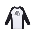 ALBINO & PRET LS RANKED WHITE RASHGUARD