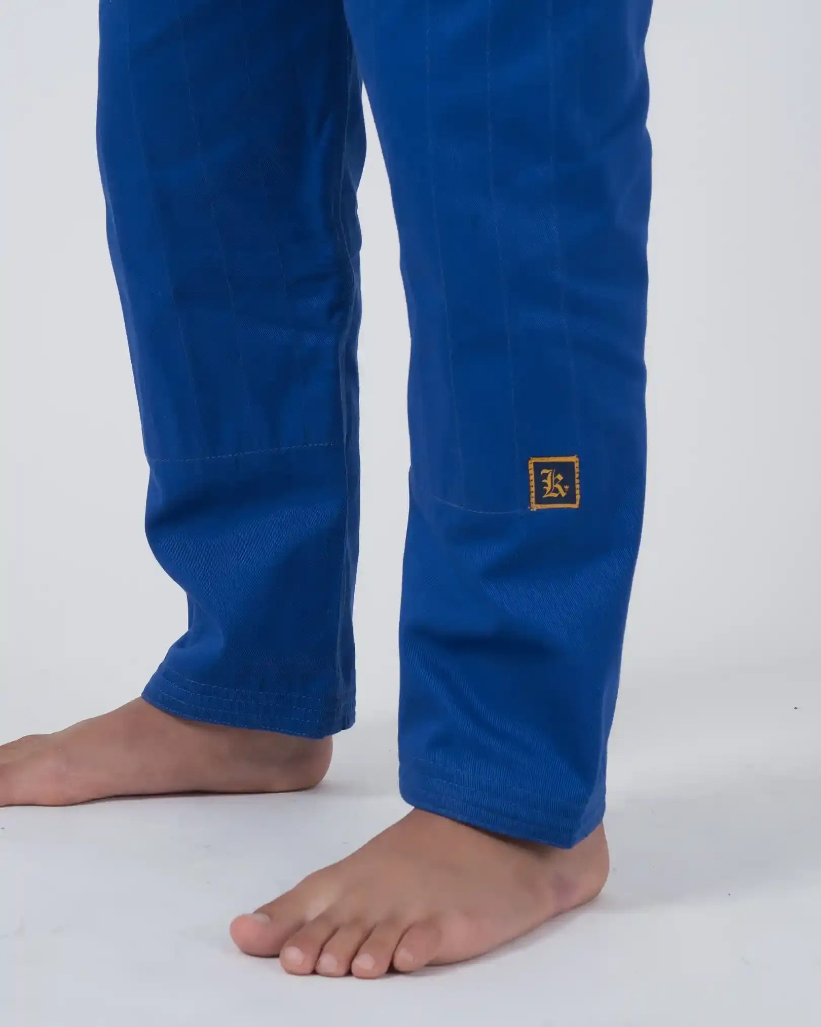 KINGZ COMP V6 JIU JITSU JUVENIL - KIMONO / GI NEGRO - AZUL - BLANCO